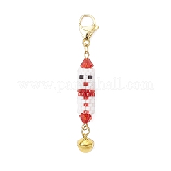 Glass Pendant Decorations&nbsp;HJEW-MZ00359-03