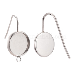 Tarnish Resistant 24Pcs 3 Size 304 Stainless Steel Dangle Earrings&nbsp;STAS-LS0001-03P