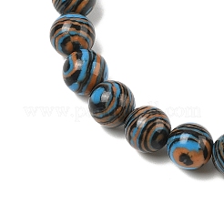 Synthetic Malachite Beads Strands&nbsp;G-A249-A01-01