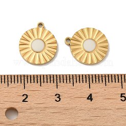 Ion Plating(IP) 316L Surgical Stainless Steel Pendants&nbsp;STAS-D035-02B-G