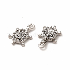 316 Surgical Stainless Steel with Crystal Rhinestone Charms&nbsp;X-STAS-G305-06P