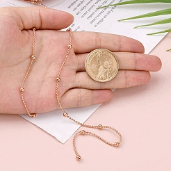 Electroplate Brass Round Ball Chains&nbsp;X-CHC-L019-71RG