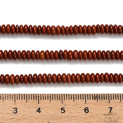 Natural Red Jasper Beads Strands&nbsp;G-L635-A39-4x2mm