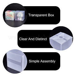 Transparent Plastic Boxes&nbsp;CON-WH0092-09B