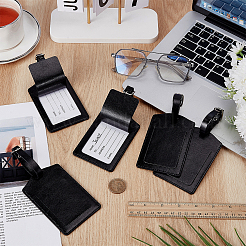 10Pcs 2 Styles Leather Luggage Tags&nbsp;FIND-GO0004-37