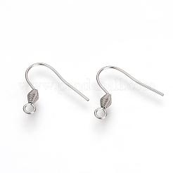 Tarnish Resistant 304 Stainless Steel Earring Hooks&nbsp;X-STAS-R071-30