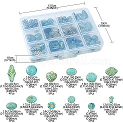 12 Styles Plating Acrylic Beads&nbsp;FIND-YW0003-05