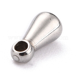 Non-Tarnish 304 Stainless Steel Chain Extender Drop&nbsp;X-STAS-H153-10A-P