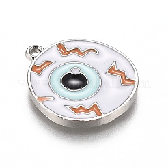 Halloween Theme Alloy Enamel Pendants&nbsp;ENAM-J649-13P