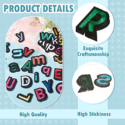 Polyester Computerized Embroidery Cloth Iron on Sew on Patches&nbsp;DIY-TA0016-34A