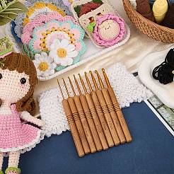 Aluminum Crochet Hooks Needles&nbsp;SENE-DJ0001-08