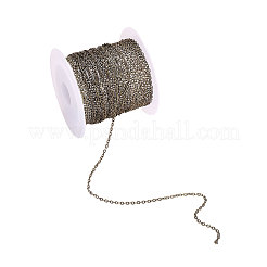 Brass Coated Iron Cable Chains&nbsp;CH-CJ0001-02AB