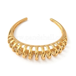 304 Stainless Steel Cuff Bangles for Women&nbsp;BJEW-G750-05G