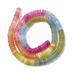 Cherry Quartz Glass & Dyed Natural White Jade & Green Aventurine Beads Strands&nbsp;X-G-H333-02C