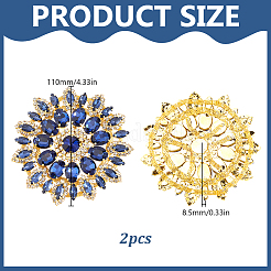 Glass Rhinestone Cabochons&nbsp;FIND-WH0173-515