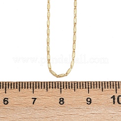 Brass Oval Link Chain Necklaces&nbsp;NJEW-D338-02G