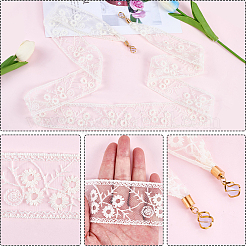 1Pc Cotton Polyester Lace Headbands for Women&nbsp;AJEW-CY0001-73B
