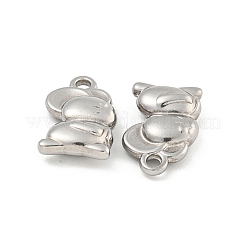 Non-Tarnish 304 Stainless Steel Charms&nbsp;STAS-I307-539P