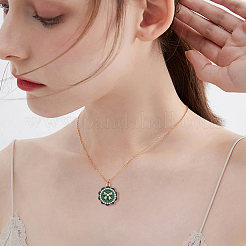 20Pcs 2 Colors Light Gold Alloy Enamel Pendants&nbsp;ENAM-CJ0002-11