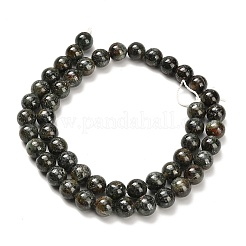 Natural Green Kyanite Beads Strands&nbsp;G-H335-B02-8mm-AB