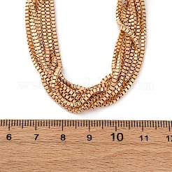 Iron Box Chain Necklaces&nbsp;NJEW-U046-03G