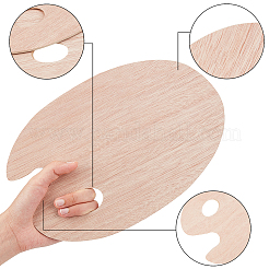 Wooden Painting Palette&nbsp;DIY-PH0026-80