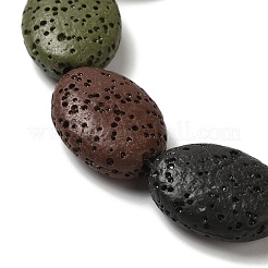 Natural Lava Rock Beads Strands&nbsp;G-O126-03A-19
