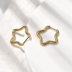 201 Stainless Steel Hoop Earrings&nbsp;EJEW-Z137-02G-05