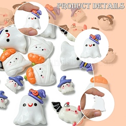 20Pcs 5 Styles Halloween Opaque Resin Decoden Cabochons&nbsp;CRES-YW0002-30
