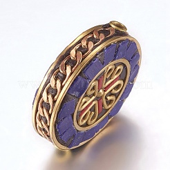 Handmade Indonesia Beads&nbsp;IPDL-F023-10A