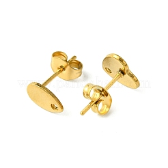 304 Stainless Steel Ear Stud Findings&nbsp;STAS-FS0001-48A