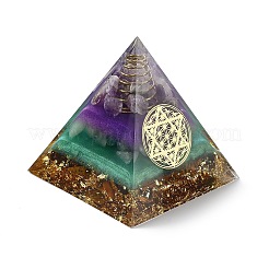 Orgonite Pyramid Resin Energy Generators&nbsp;DJEW-D013-04B