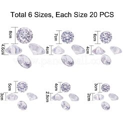 Cubic Zirconia Cabochons&nbsp;ZIRC-PH0002-07