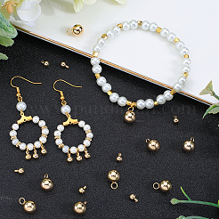 40Pcs 2 Styles Brass Charms&nbsp;KK-BBC0015-23