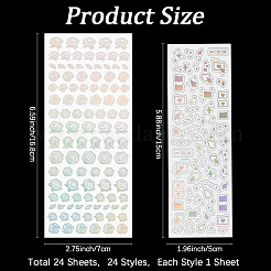 PET Scrapbooking Stickers Sets&nbsp;DIY-CP0011-65