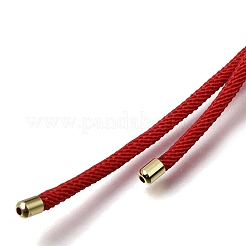 2.5MM Adjustable Braided Nylon Cords Necklace Making&nbsp;FB-CBAA152-02G-28