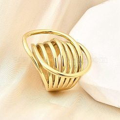 304 Stainless Steel Finger Rings&nbsp;RJEW-D320-12G
