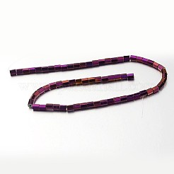 Electroplate Non-magnetic Synthetic Hematite Bead Strands&nbsp;G-F300-38A-04