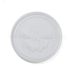 Halloween DIY Pixel Heart Quicksand Silicone Molds&nbsp;LS-AJEW-U013-04C