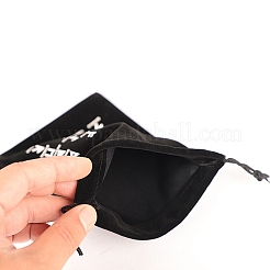 Runes Velvet Jewelry Storage Drawstring Pouches&nbsp;WICR-PW0007-04A