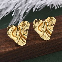 304 Stainless Steel Stud Earrings for Women&nbsp;EJEW-U052-03G