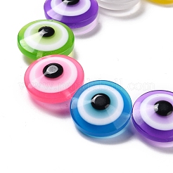 Resin Imitation Lampwork Beads Strands&nbsp;RESI-F032-01I