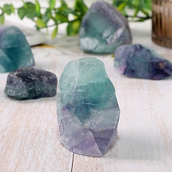 Natural Rough Raw Fluorite Display Decorations&nbsp;G-PW0007-143A