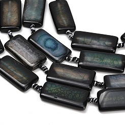 Natural Dragon Veins Agate Beads Strands&nbsp;GG-CBA2A74-01E