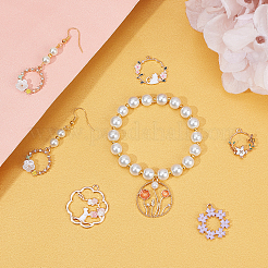 24Pcs 12 Style Alloy Enamel Pendants&nbsp;ENAM-PH0001-89