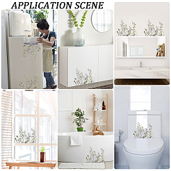 Plant PVC Self Adhesive Decorative Stickers&nbsp;DIY-WH0491-37A