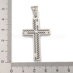 304 Stainless Steel Pendants&nbsp;STAS-D110-20AS
