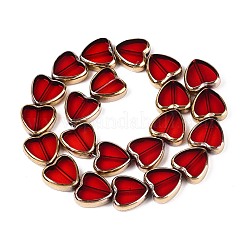 Electroplate Glass Beads Strands&nbsp;X-EGLA-T021-23A