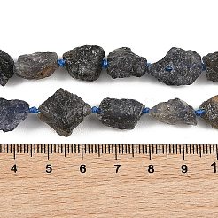 Raw Rough Natural Iolite Beads Strands&nbsp;G-D101-A01