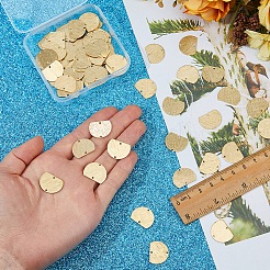 80Pcs Brass Connector Charms&nbsp;KK-FH0008-28